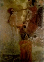 Lääketieteen allegoria (luonnos), 1897-98
